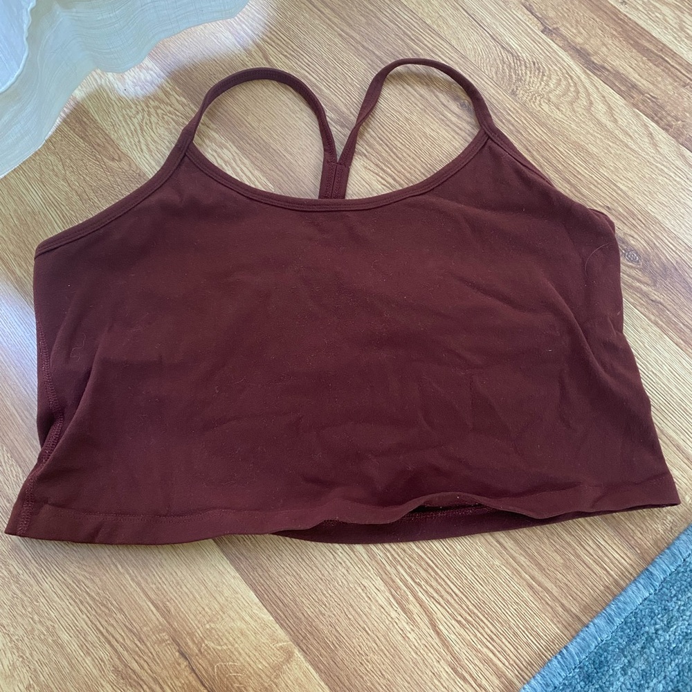Spacedye Slim Racerback Cropped Tank